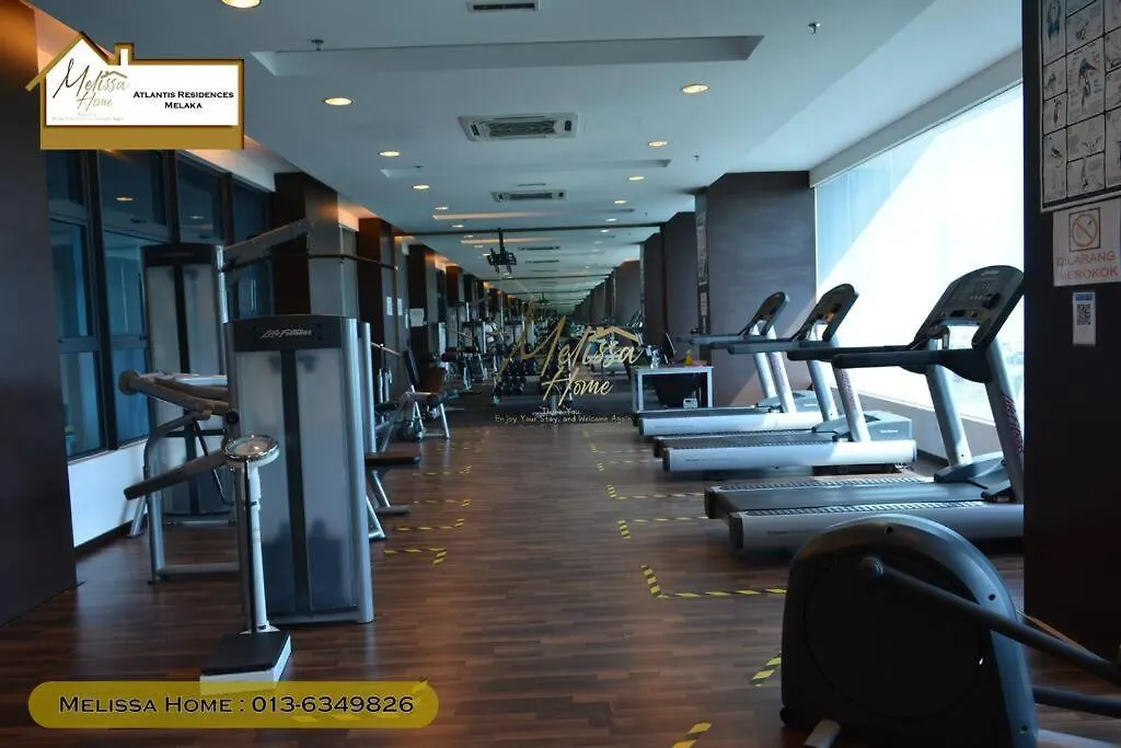 Daire 1Bedroom 1Bathroom 4-6Pax 5 Min To Jonker Walk Atlantis Residences Melaka